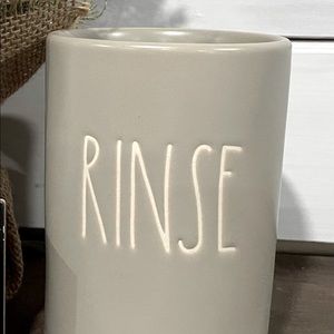 Rae Dunn Grey Bathroom - Rinse Cup